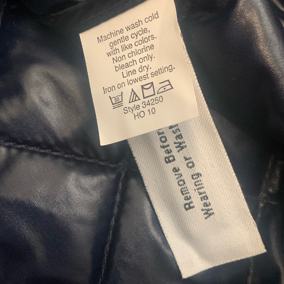 J.Crew Quilted Hooded Jacket Navy - Picture 5 of 7